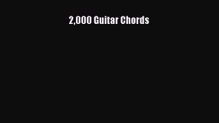 PDF 2000 Guitar Chords Free Books