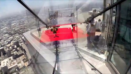 Skyslide : Un toboggan de 300m de haut