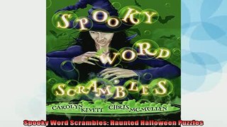 EBOOK ONLINE  Spooky Word Scrambles Haunted Halloween Puzzles  BOOK ONLINE