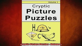 READ book  Cryptic Picture Puzzles  Volume 1  BOOK ONLINE