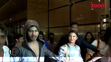 Varun Dhawan and Jacqueline Fernandez avoid question on Salman Khan's rape comment - Bollywood News #TMT