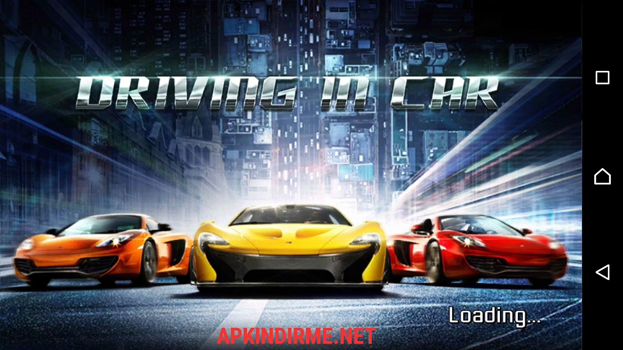 Driving in car Android oyunu apk indir