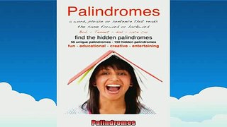 FREE PDF  Palindromes READ ONLINE