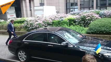 Poroshenko Recieves Cold Welcome in Brussels
