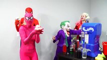 Compilation Harley Quinn Flies Catwoman The Flash Frozen Elsa Spiderman Ariel | Kids Video | Funny Spiderman | Funny Hero