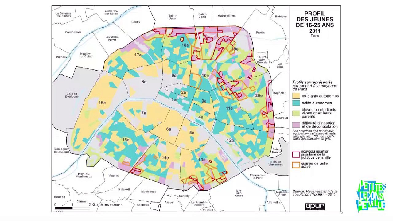 Petite Leçon de Ville 2016 - Les Jeunes à Paris : perceptions et usages des espaces publics - Émilie Moreau