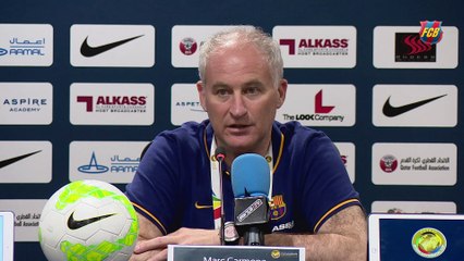 FCB Futsal: Marc Carmona: Me voy satisfecho con el trabajo realizado