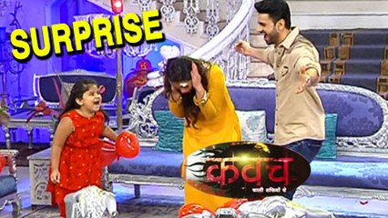 Rajbir's Surprises Paridhi With A Birthday Bash | Kawach | Colors