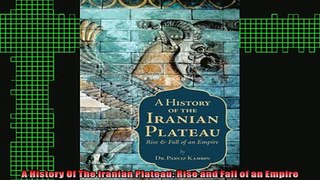READ book  A History Of The Iranian Plateau Rise and Fall of an Empire Full Free