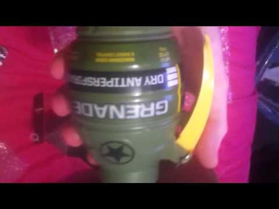 Grenade supply unboxing