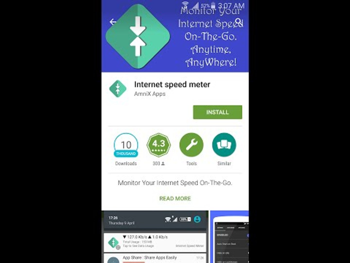 ⁣Add a Internet Speed Meter to Your Status Bar to View Download/Upload Speeds !!!!!