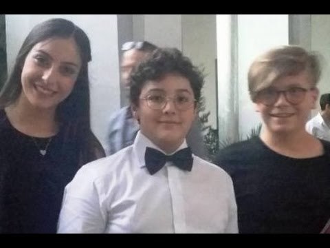 Aversa (CE) - Fagnoni Music School, gli allievi in scena nel chiostro di Sant'Antonio (29.06.16)