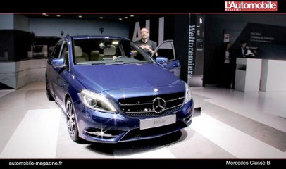 La Mercedes Classe B à Francfort