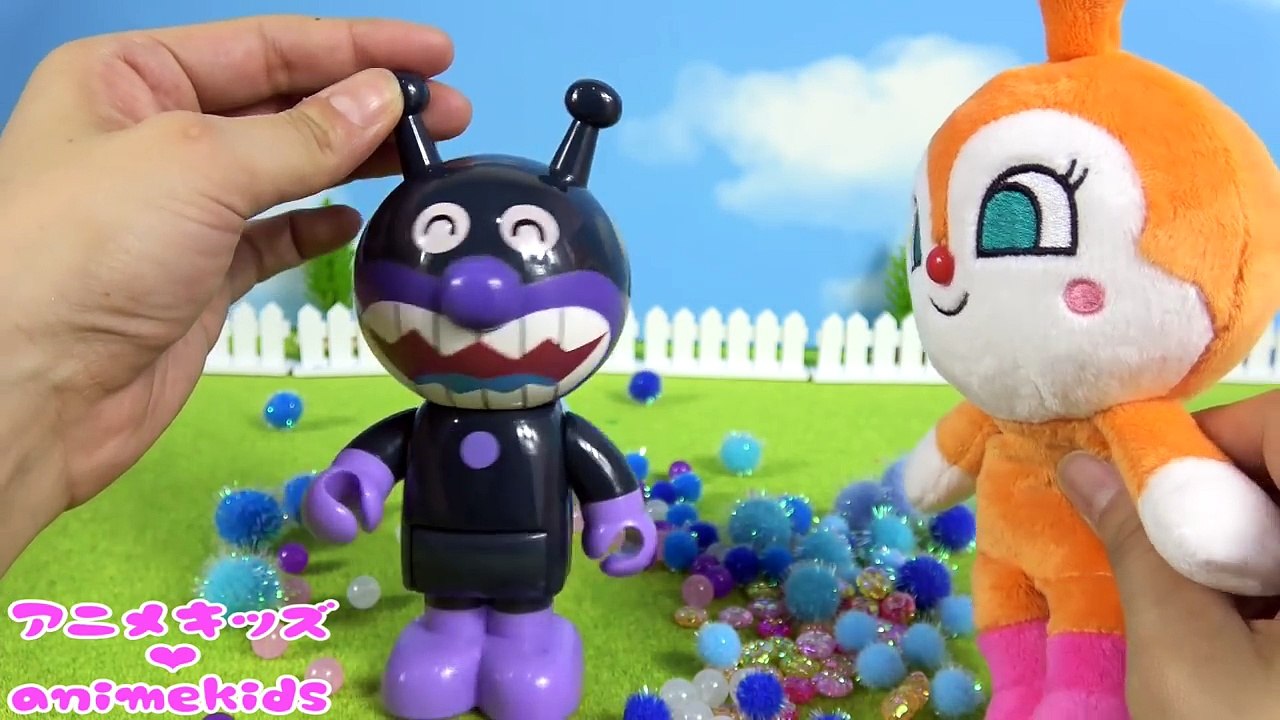 アンパンマン おもちゃ バイキンマン おそうじしたよ♪ メルちゃん そうじき❤ animekids アニメキッズ animation Anpanman Toy
