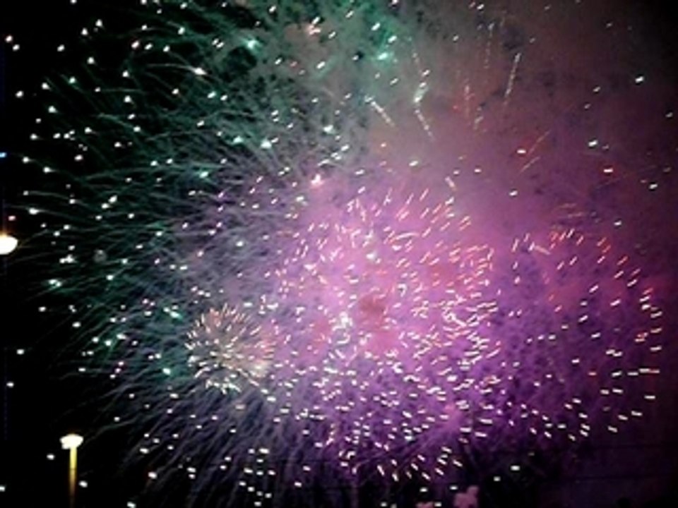 Fireworks - bouquet final