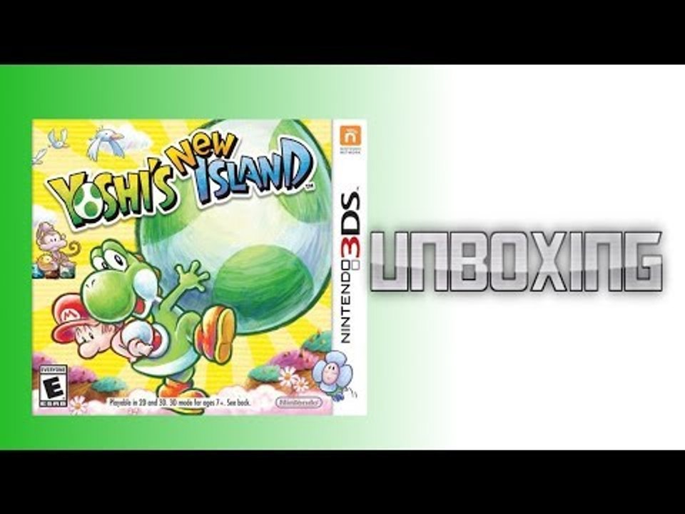 Yoshi's New Island Unboxing