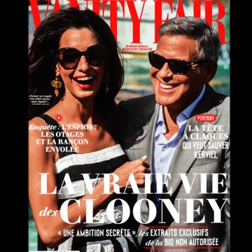 George Clooney est en Une de Vanity Fair
