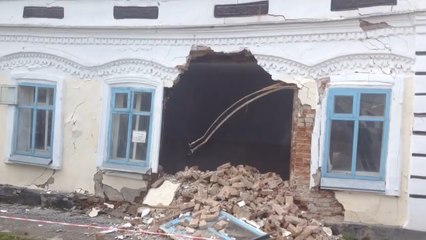 В Ишиме рухнуло медицинское училище