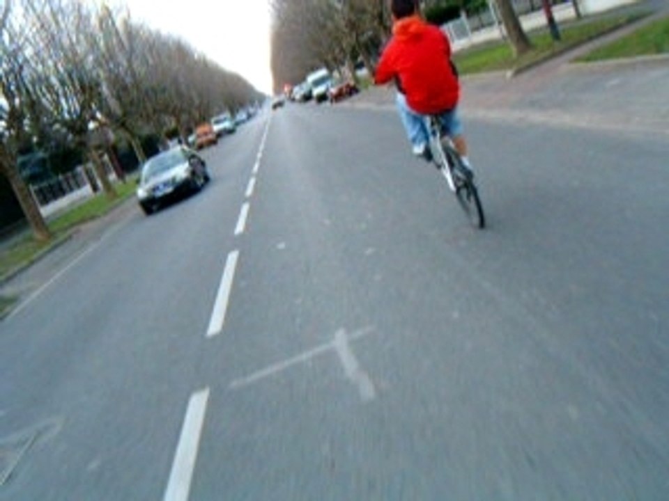 Roue arriere puis roue avant street sport