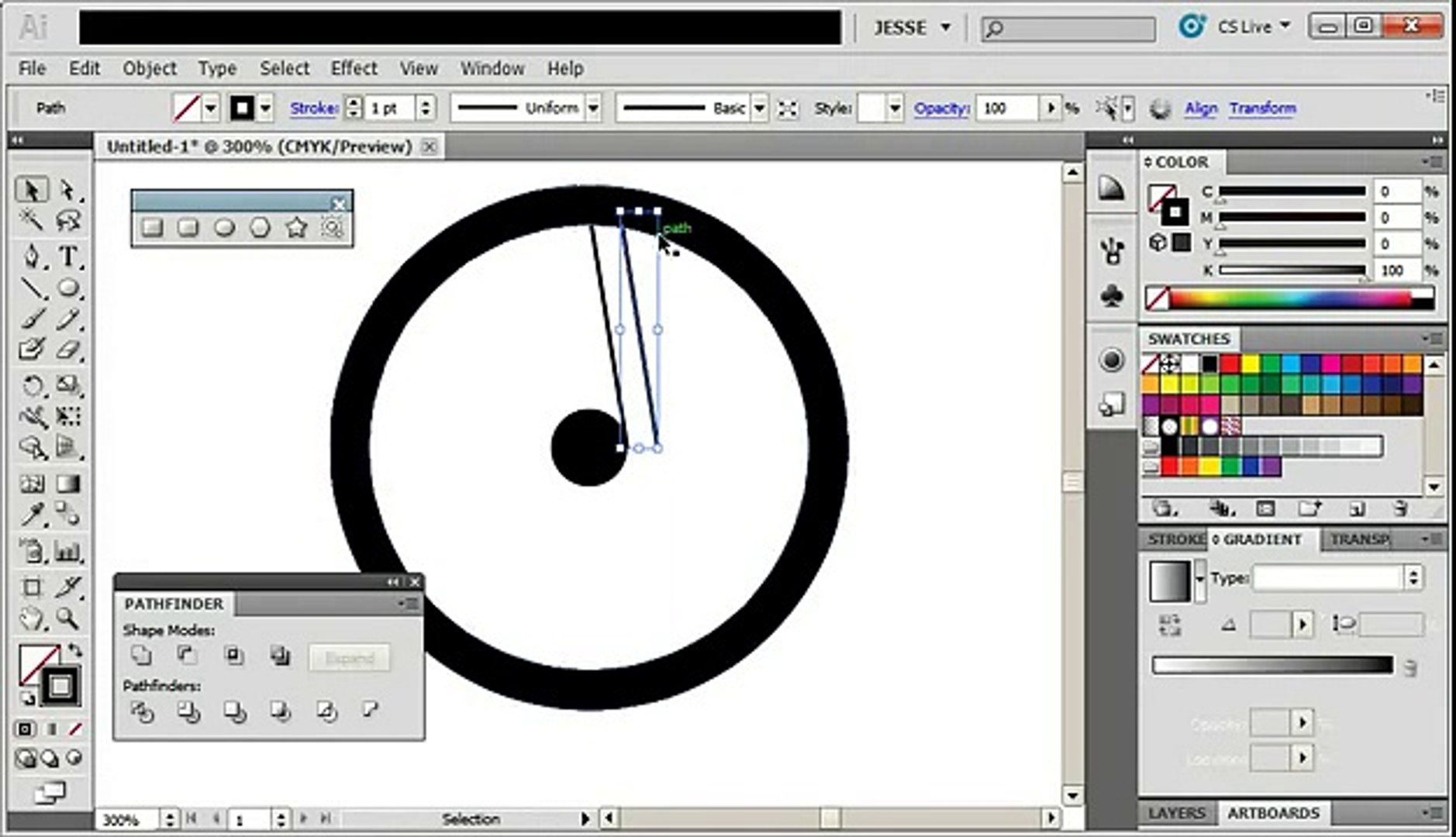 adobe illustrator tutorials 22   bicycle tire tutorials