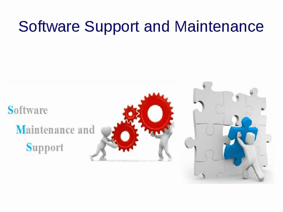 Software Support and Maintenance