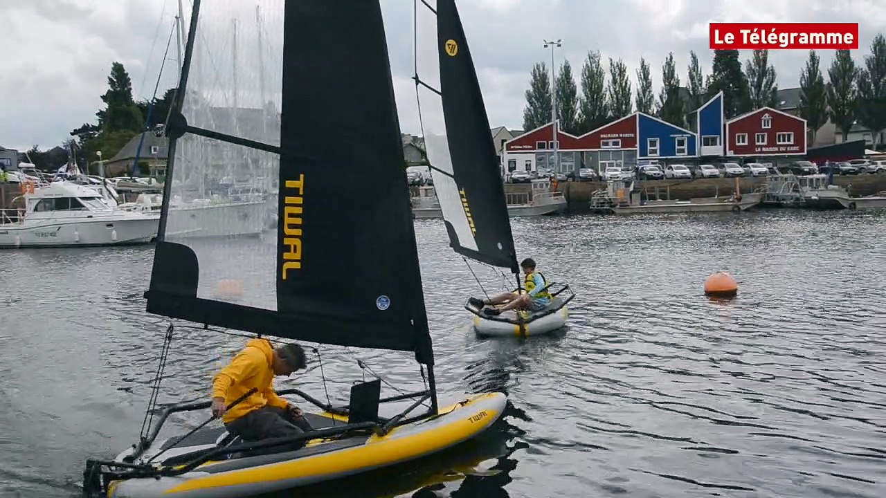 Paimpol. Et si on essayait le voilier gonflable ?