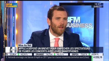 La mise au net: Cinéma, concerts, matchs..: Un brevet d'Apple pour empêcher la prise de photos et vidéos a été validé - 30/06