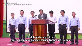 Formosa xin lỗi Nhà nước và nhân dân Việt Nam