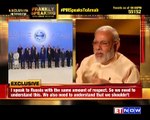 PM Narendra Modi Speaks To Arnab Goswami