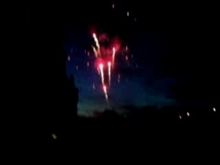 un beau pti feu d'artifice