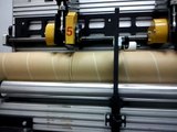 Tulejarka 25-taśmowa z odcinakiem wielonożowym/ Paper core making machine