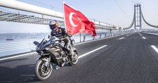 Kenan Sofuoğlu, Osmangazi Köprüsü'nde Dünya Rekoru Kırdı