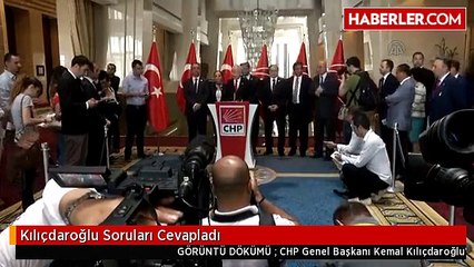 Kılıçdaroğlu Soruları Cevapladı