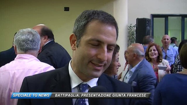 SPECIALE TG NEWS - BATTIPAGLIA: PRESENTAZIONE GIUNTA FRANCESE