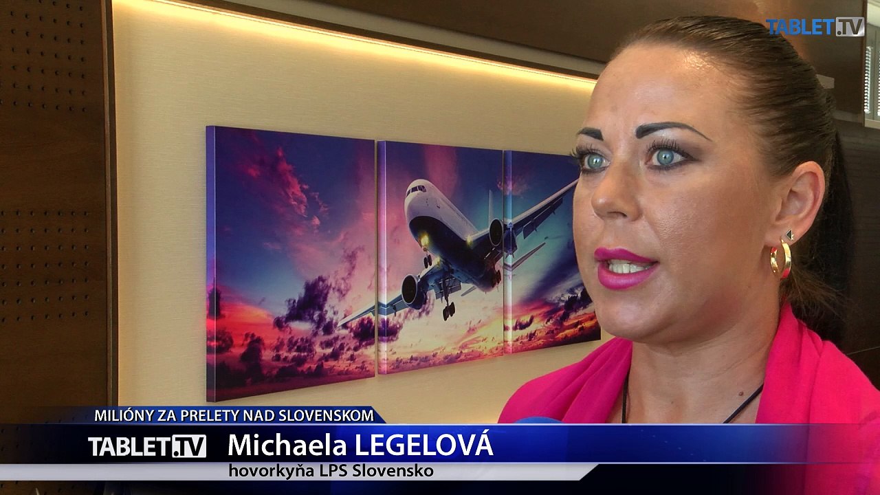 Slovensko zarába milióny za prelety svojím vzdušným priestorom