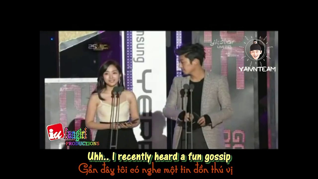 Yoo Ah In say I love you to IU ♥