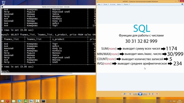 SQL. Урок 11. Числа и еще чутка о SELECT