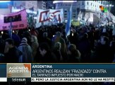Pueblo argentino rechaza con megamarchas políticas de nuevo presidente