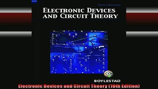Free Full PDF Downlaod  Electronic Devices and Circuit Theory 10th Edition Full Free