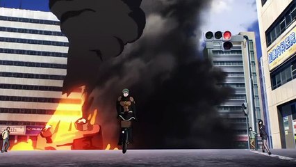 One Punch Man OVA 6  -Mumen Rider vs Paradise Group