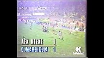 01.11.1989 - 1989-1990 European Champion Clubs' Cup 2nd Round 2nd Leg AEK 1-1 Olympique Marsilya