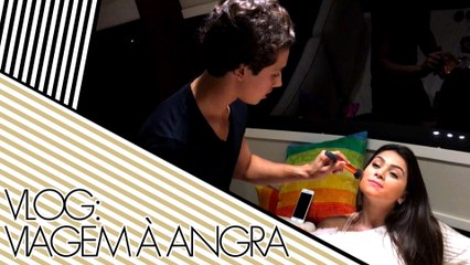 VIAGEM À ANGRA E DESAFIO DOS NAMORADOS MAQUIADORES