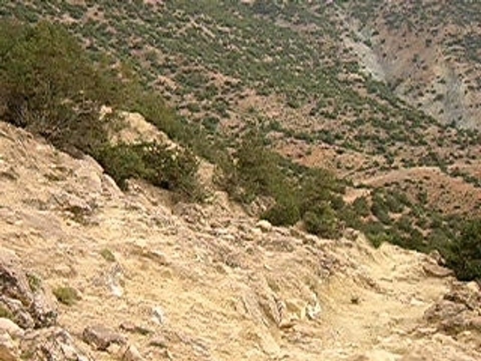 Maroc, paysage du haut Atlas