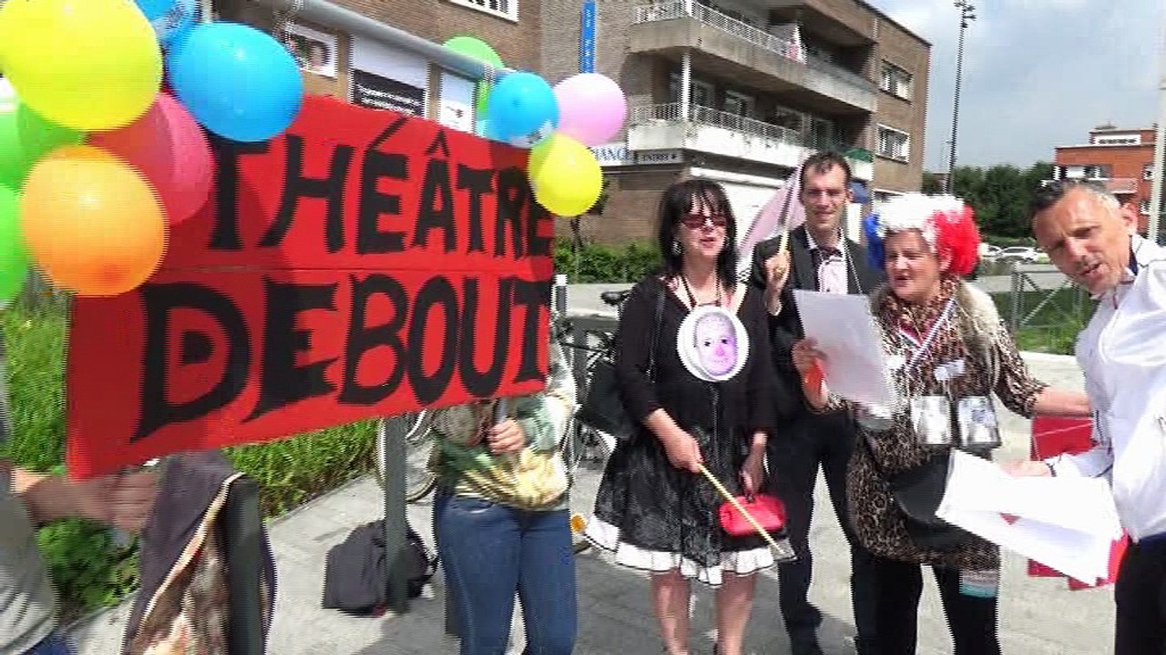 Loi travail - Nuit Debout DUNKERQUE - Sénateur debout, sénateur couché