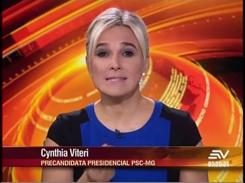 Entrevista Cynthia Viteri / Contacto Directo