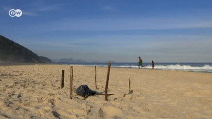 Partes de um corpo encontradas em Copacana