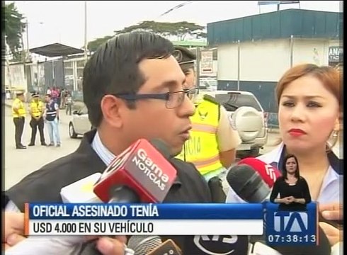 Un capitán de la CTE y un cuidador de carros fueron asesinados a tiros