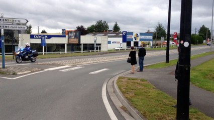 La famille royale quitte Amiens pour Thiepval