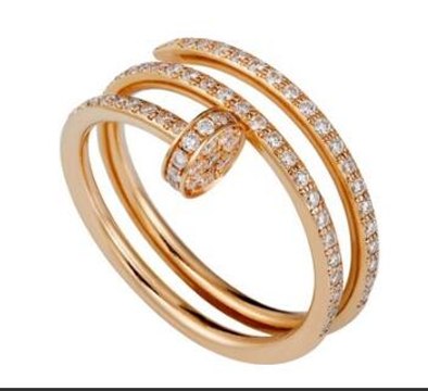 Real Video:2016 Cartier Juste un Clou 18K pink-gold Bracelet and diamond double ring