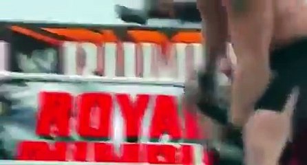 Brock lesnar vs The big show Royal Rumble match 2014